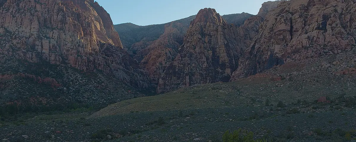 Nevada: Bridge Mountain in Red Rock Canyon National Conservation Area.